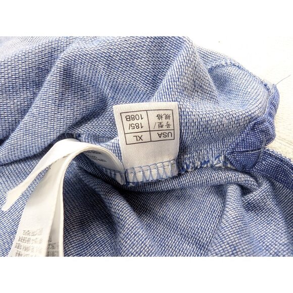 Brooks Brothers Polo Shirt Men's XL Blue Rugby Casual Logo Cotton READ - Picture 4 of 16